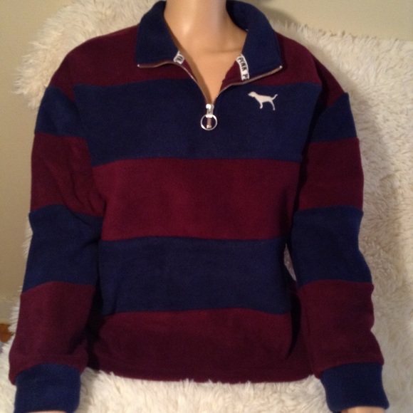 Pink Victoria Secret  Fleece Pullover - Picture 4 of 4